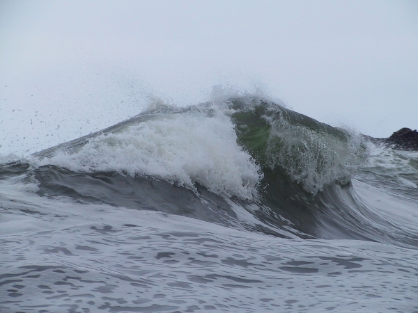 Wave off Sea Otter Cove, Vancouver Island