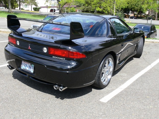 Black On Black 1999 Mitsubishi 3000gt Vr 4 For Sale