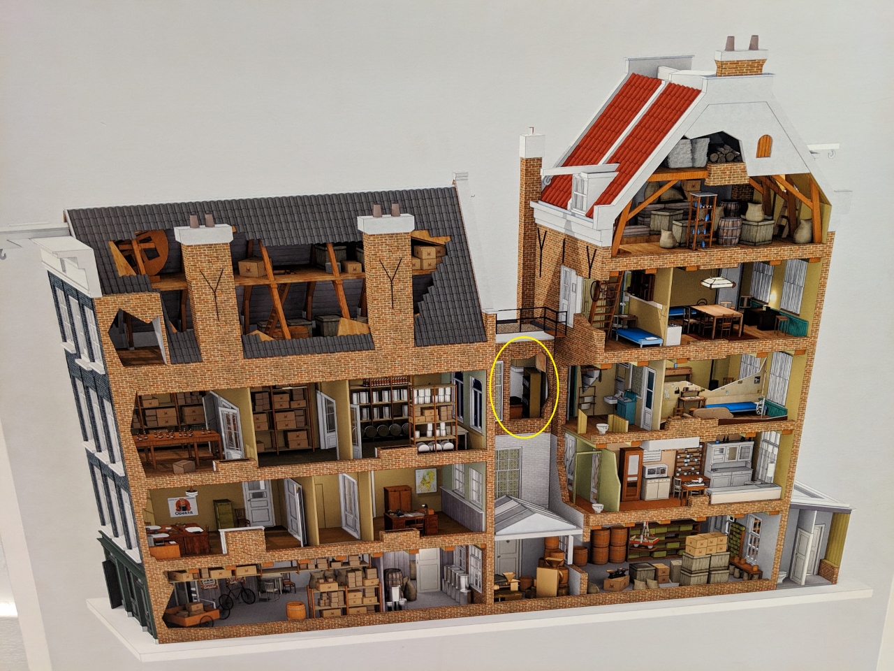 anne frank house model