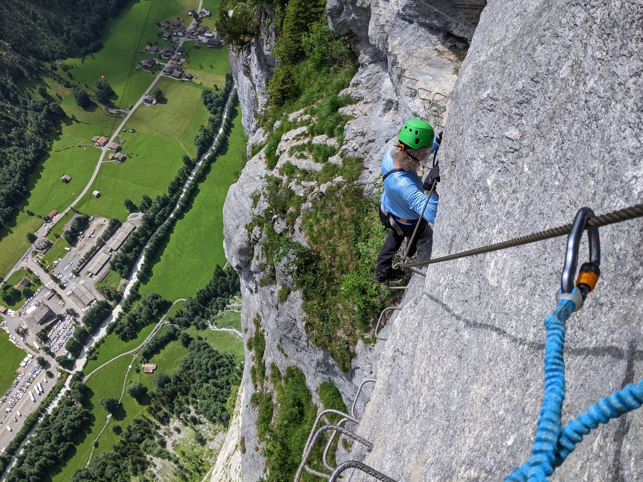 Via Ferrata Murren-Gimmelwald – Dirona Around the World