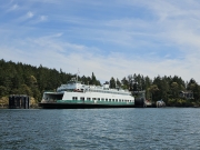 WA ferry Tillikum at Shaw Island