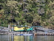 Floatplane moored at Orcas Island