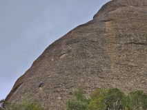Climbers along hike to Sant Jeroni, Montserrat Montserrat
