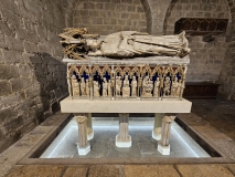 Sarcophagus of Saint Narcissus in Basilica de Sant Feliu, Girona
