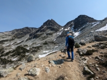 Blackcomb Peak from Decker Loop