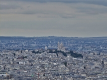 Montmarte from Montparnasse Tower, Paris