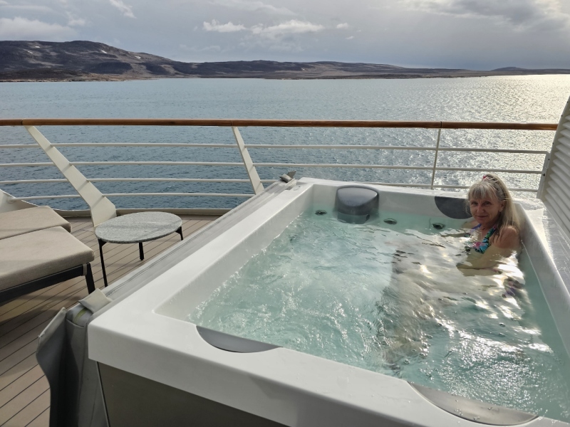 Stateroom Hot Tub in Greenland, LCC