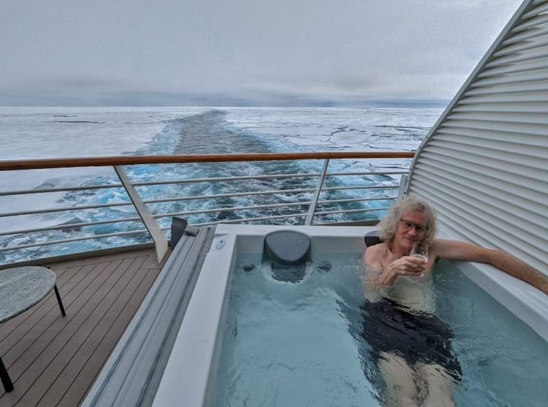 Stateroom Hot Tub in Sea ice, LCC