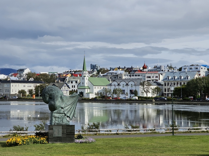 Reykjavik City Pond