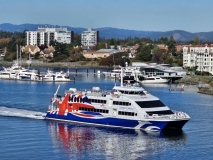 Victoria Clipper Arriving from Seattle