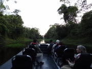 Dusk, Amazon River tributary