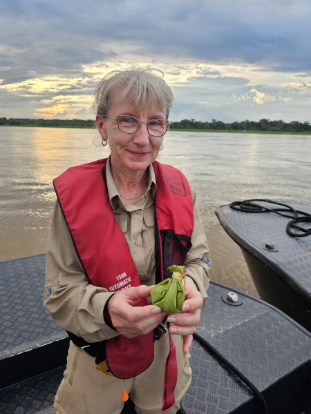 Cocktails adrift on Amazon River