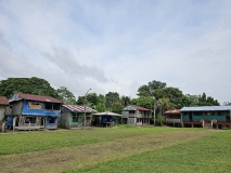 Village visit, Amazon River