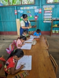 Village school, Amazon River