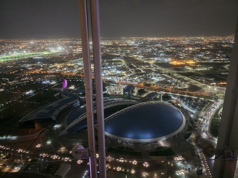 Aspire Dome from Three Sixty in Torch, Doha