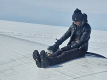 Refueling en route to Atka Bay