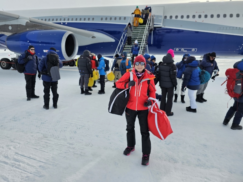 Antarctica Arrival