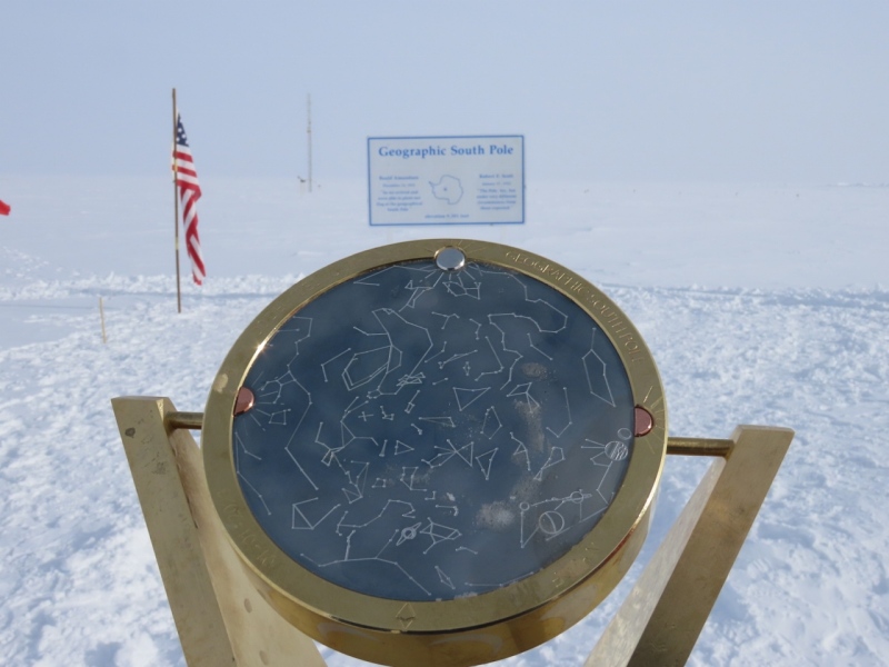 2023 South Pole Marker