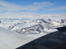 South Pole Flight Scenery