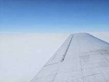 South Pole Flight Scenery