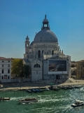 Basilica di Santa Maria della Salute from St. Regis room, Venice