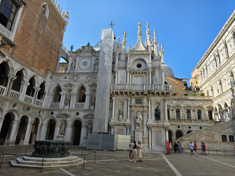 Courtyard of the Doge's Palace, Venice
