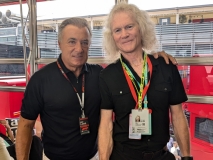 Former Ferrari F1 driver Jean Alesi