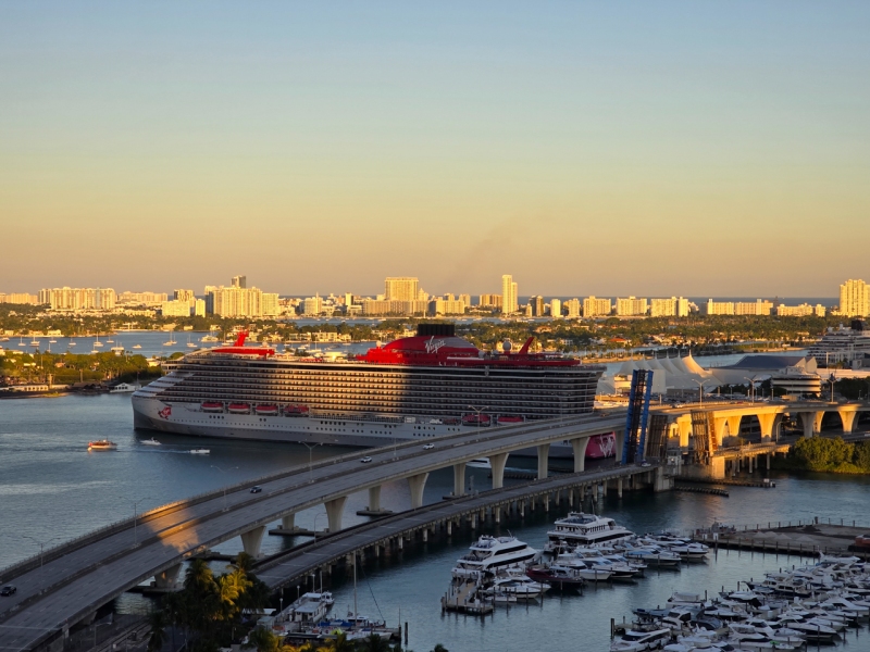 Miami before Norwegian Joy Caribbean Cruise