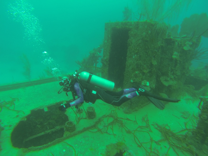 Diving in Honduras