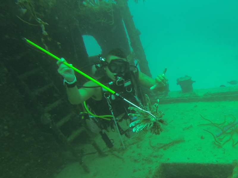 Diving in Honduras