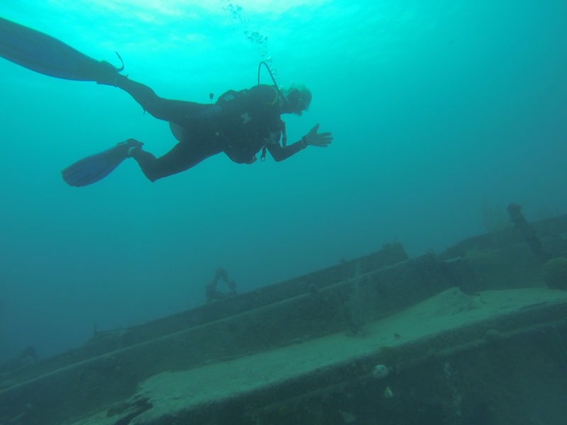 Diving in Honduras