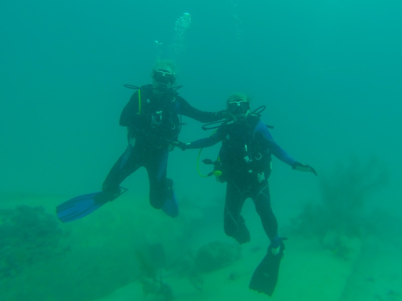 Diving in Honduras