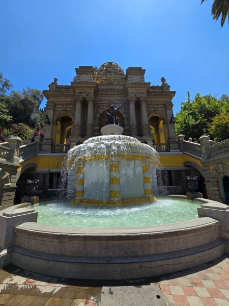 Neptune Fountain, Cerro Santa Lucia, Santiago